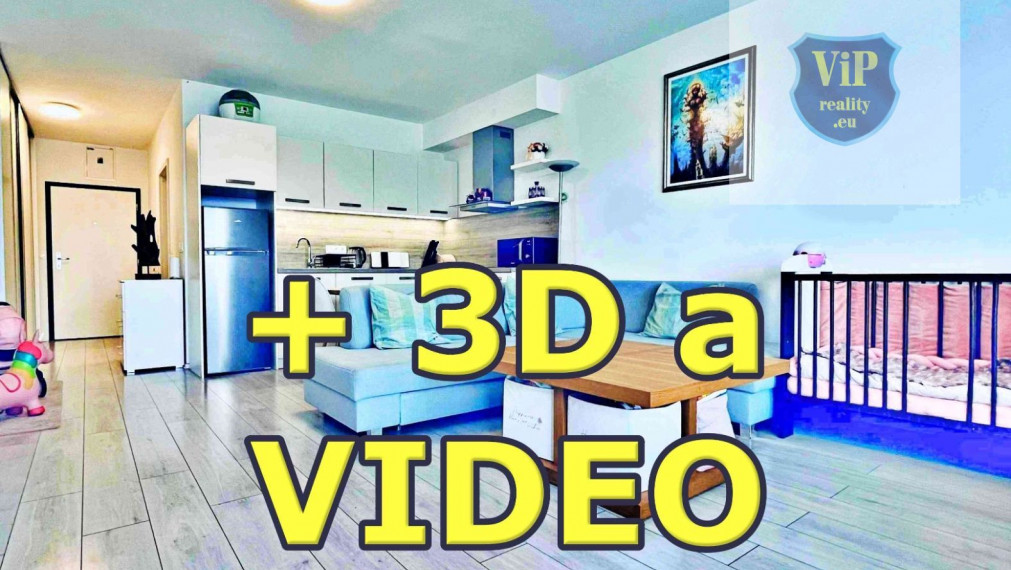 ViP 3D a VIDEO. Rezidencia Hron. Novostavba 47m2. Top lokalita Zvolen